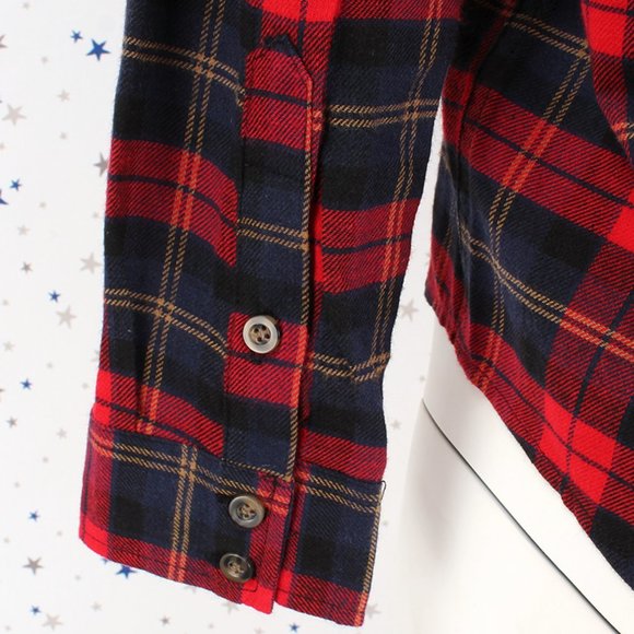 Removable Hood Flannel Plaid Button Up Shirt - Picture 6 of 8